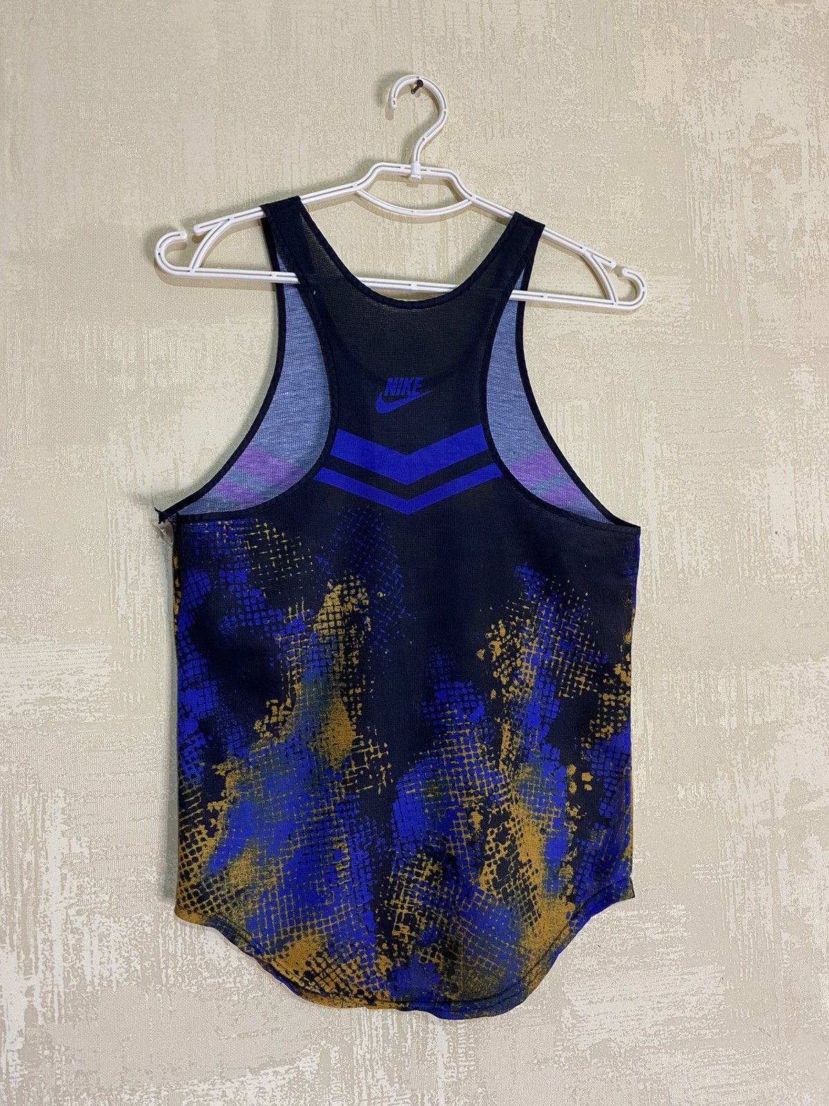 Nike × Retrofit × Vintage 90s Vintage Nike International Tank Top Sleeveless Size US S / EU 44-46 / 1 - 4 Thumbnail