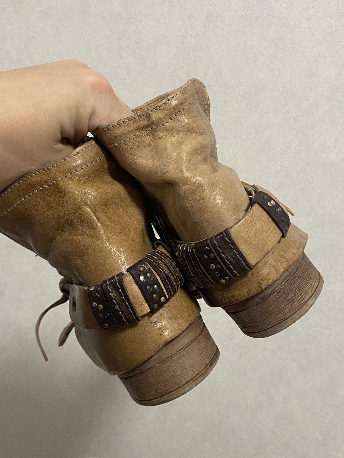 Other Vintage MJUS Avantgarde Y2K Grange A.S.98 Style Boots ASH Size US 8 / EU 41 - 8 Thumbnail