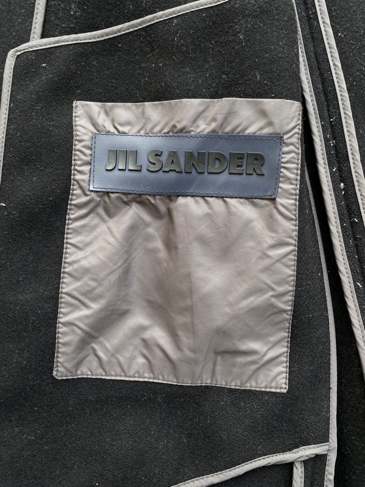 Jil Sander Rare AW 2012 JIL SANDER Wool Long Coat Size US M / EU 48-50 / 2 - 13 Thumbnail