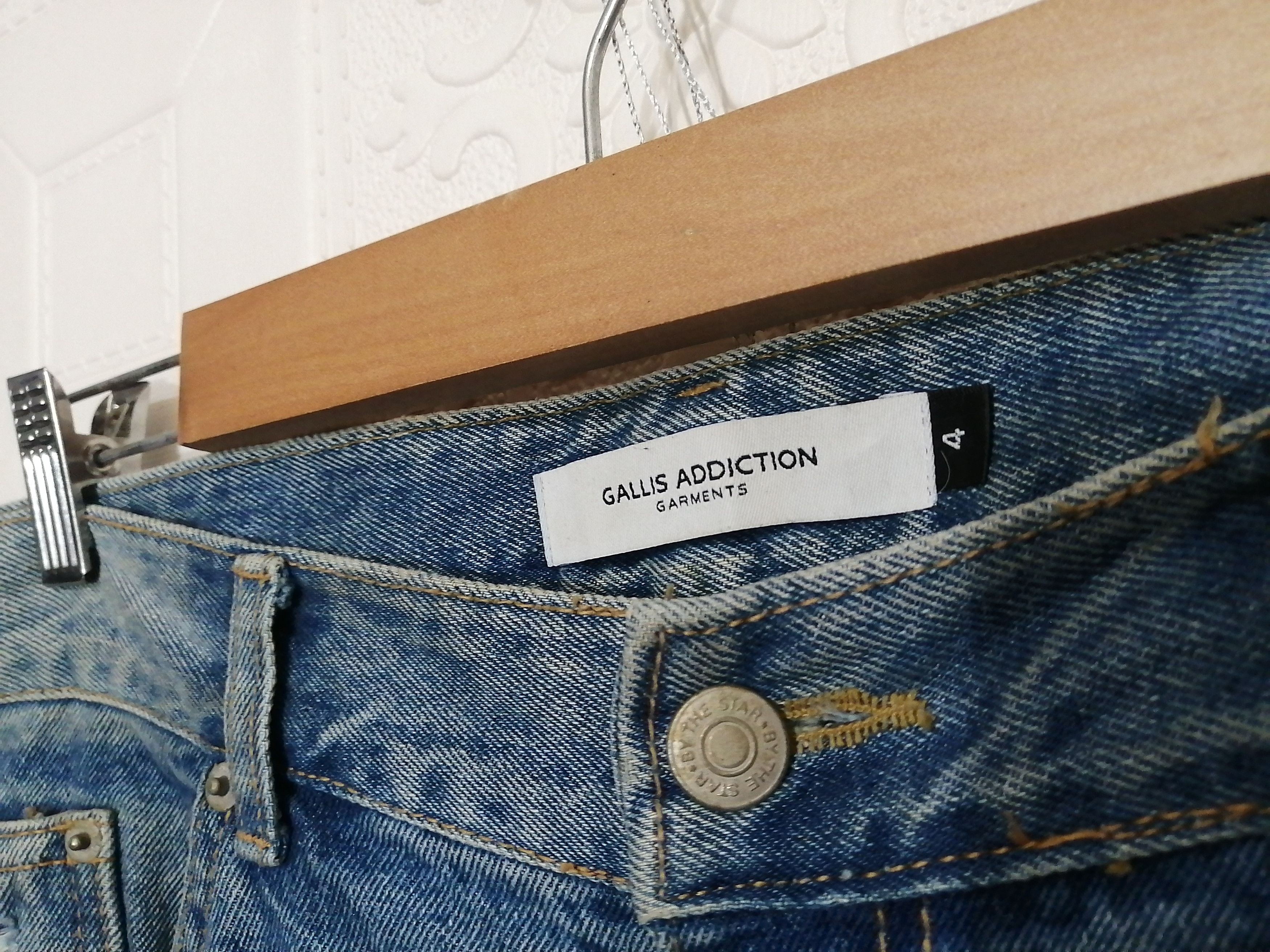 Other GALLIS ADDICTION GARMENTS DISTRESSED DENIM Size US 36 / EU 52 - 5 Thumbnail