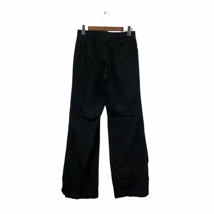Other Vtg INTERMIX Made In ITALY Minimalist Black Casual Pant Size 32" / US 10 / IT 46 - 4 Thumbnail