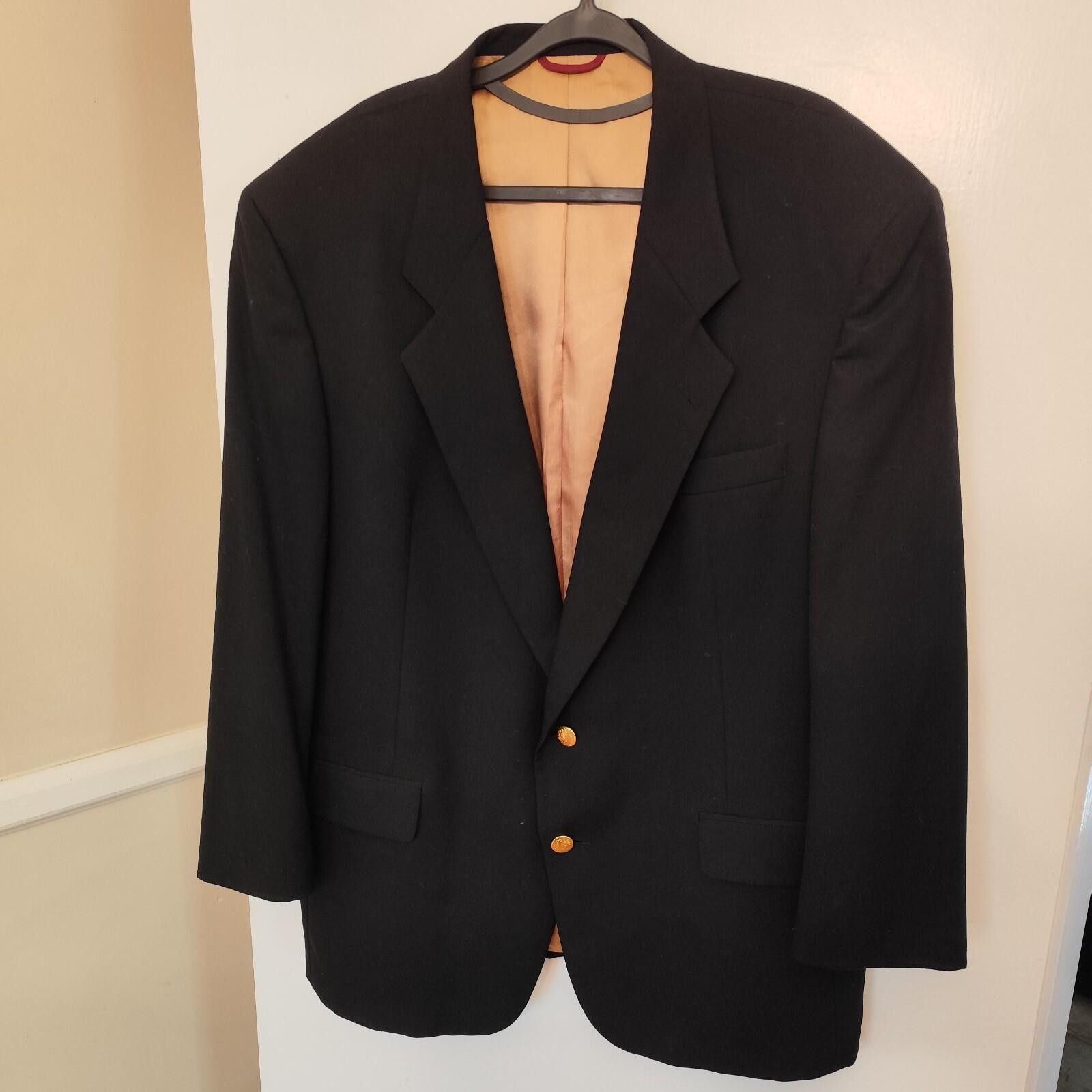 Hart Schaffner Marx Vtg Hart Schaffner Marx Since 1887 men’s XL virgin wool Size 44R - 1 Thumbnail