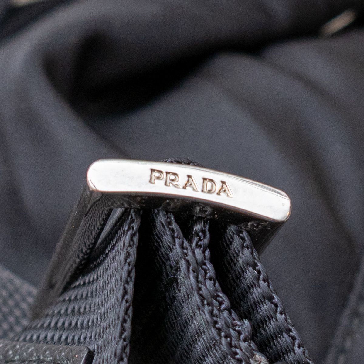 Prada Prada Tessuto Nylon Saffiano Small Backpack Black Size ONE SIZE - 11 Thumbnail