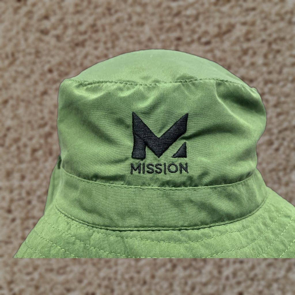 Commission Mission Hat Adult One Size Green Polyester Spandex Bucket Hat Outdoor Hike Camp Travel Casual Workwear Men Mens Size ONE SIZE - 1 Thumbnail