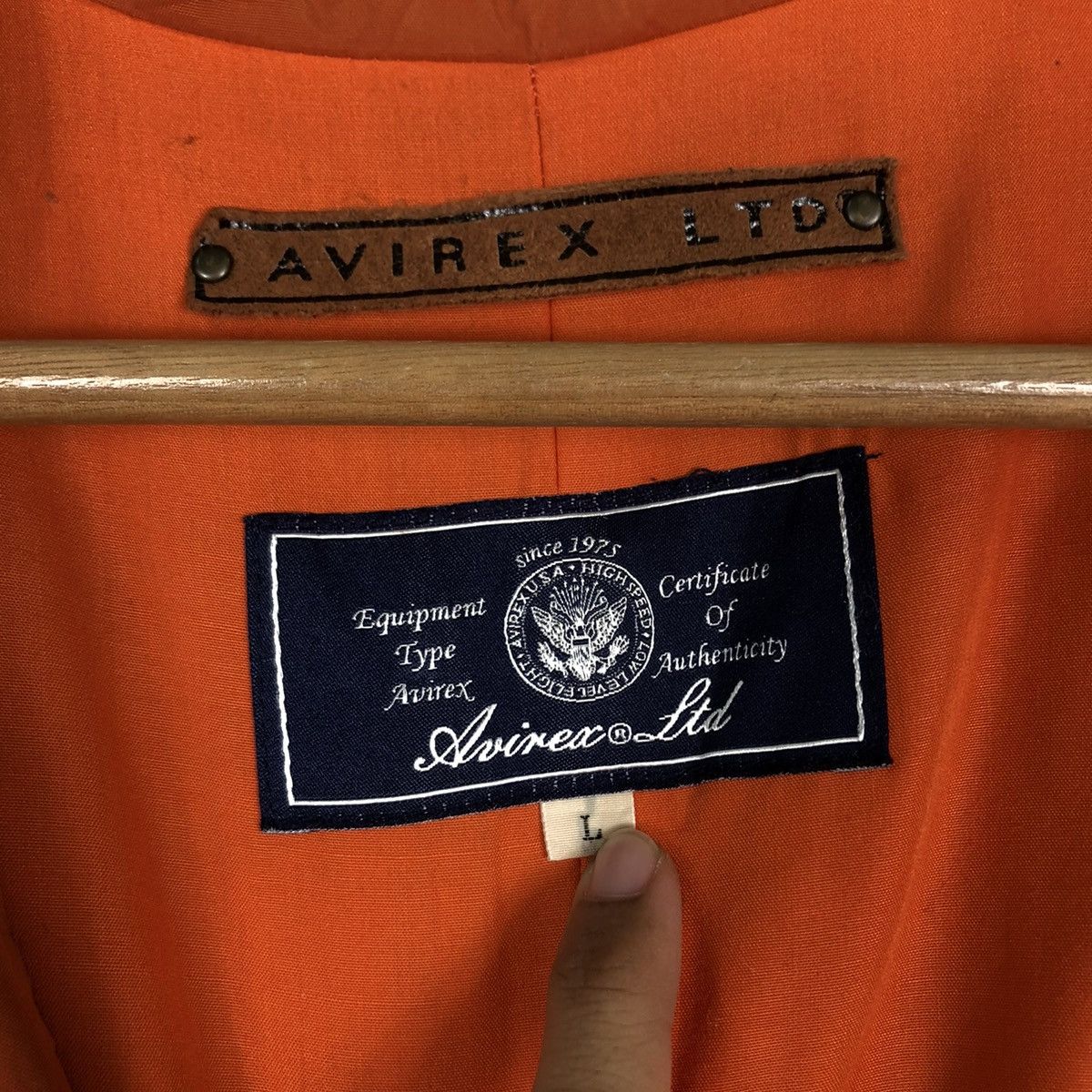 Avirex 🔥VINTAGE BIKER JACKET AVIREX LTD CARGO MULTI POCKETS Size US L / EU 52-54 / 3 - 18 Thumbnail