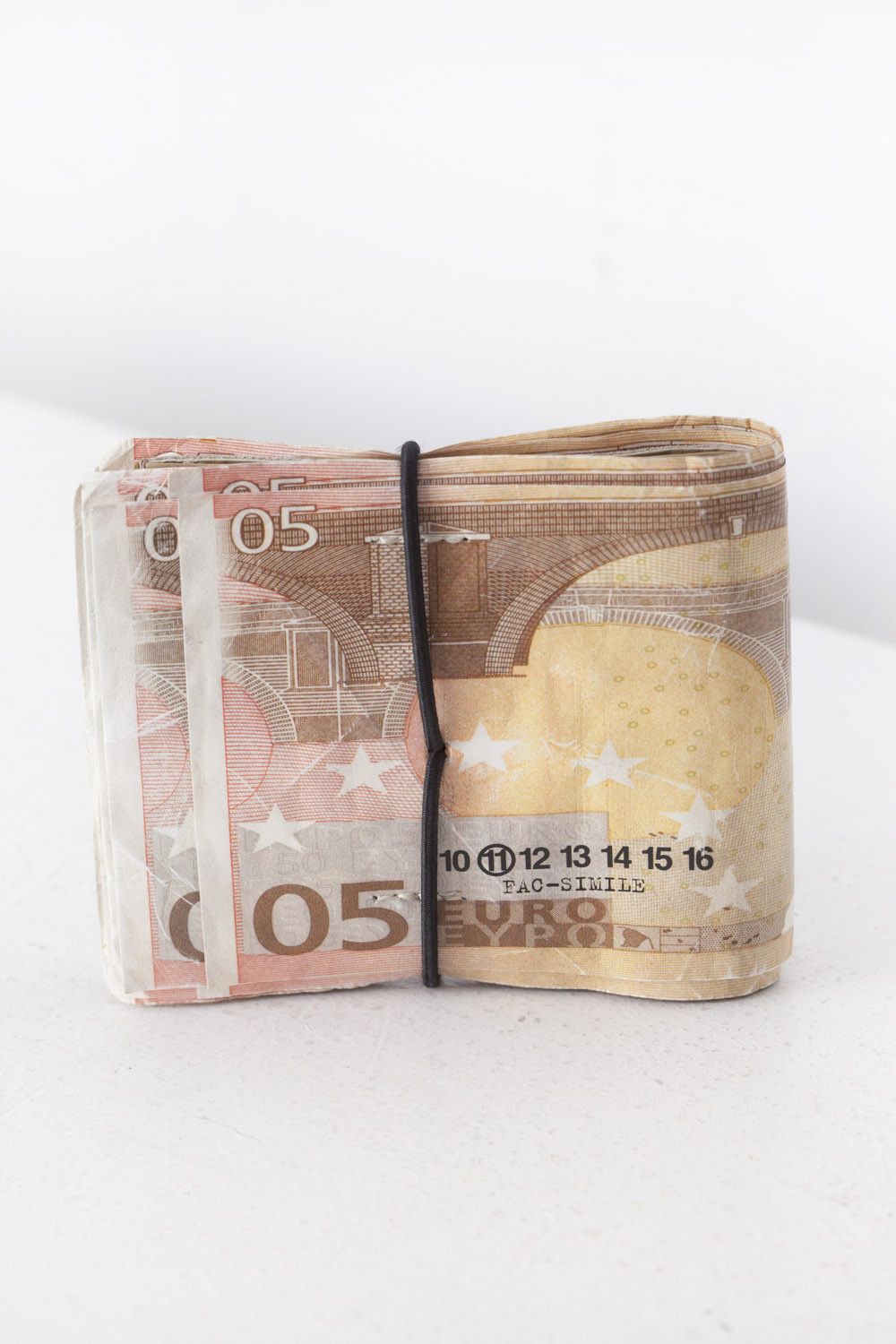 Maison Margiela Margiela SS08 50€ euros bills wallet Size ONE SIZE - 4 Thumbnail