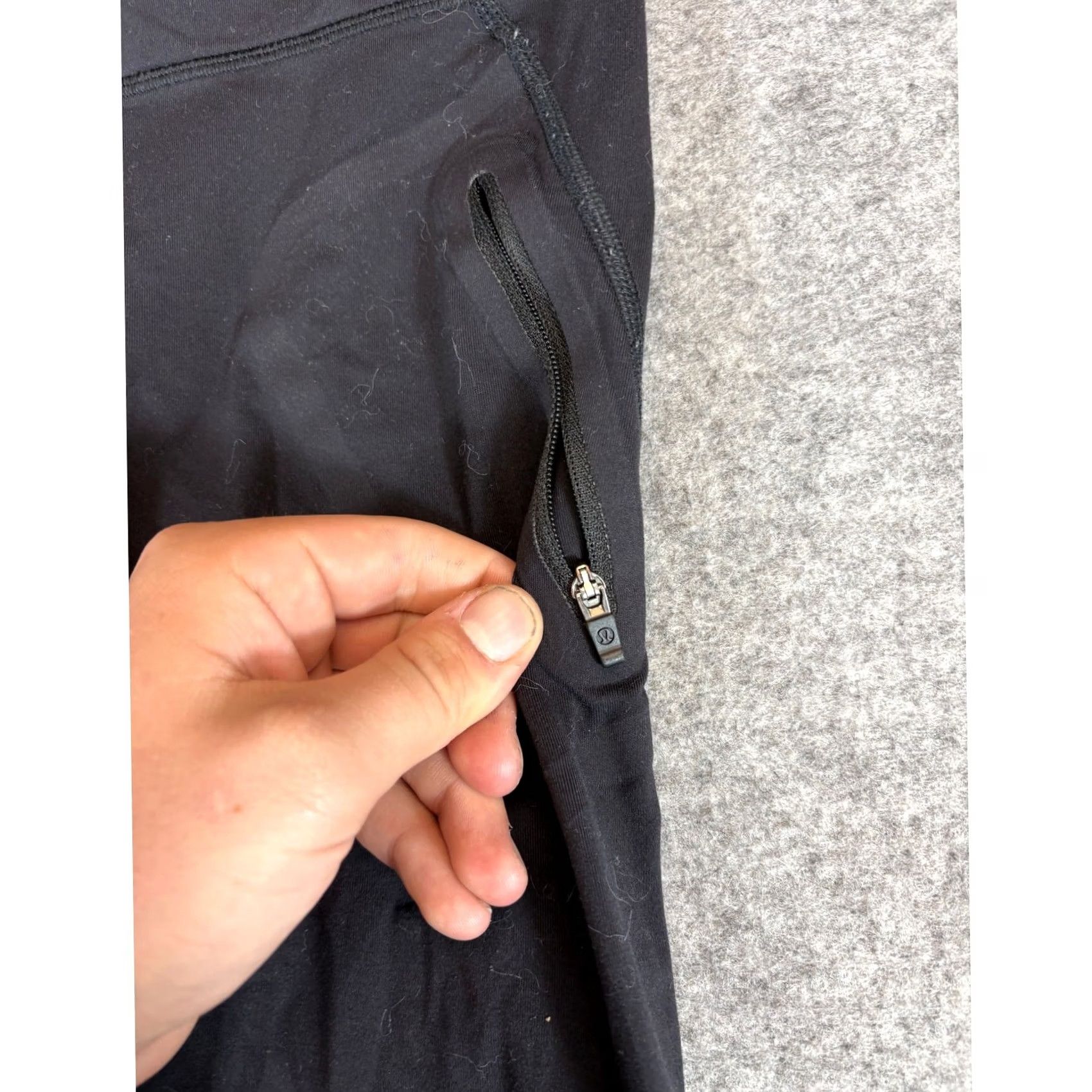 Lululemon VINTAGE Lululemon Leggings Women S Black Performance Yoga Gym Fitness Workout Cropped Regular Pull On Size 28" / US 6 / IT 42 - 3 Thumbnail