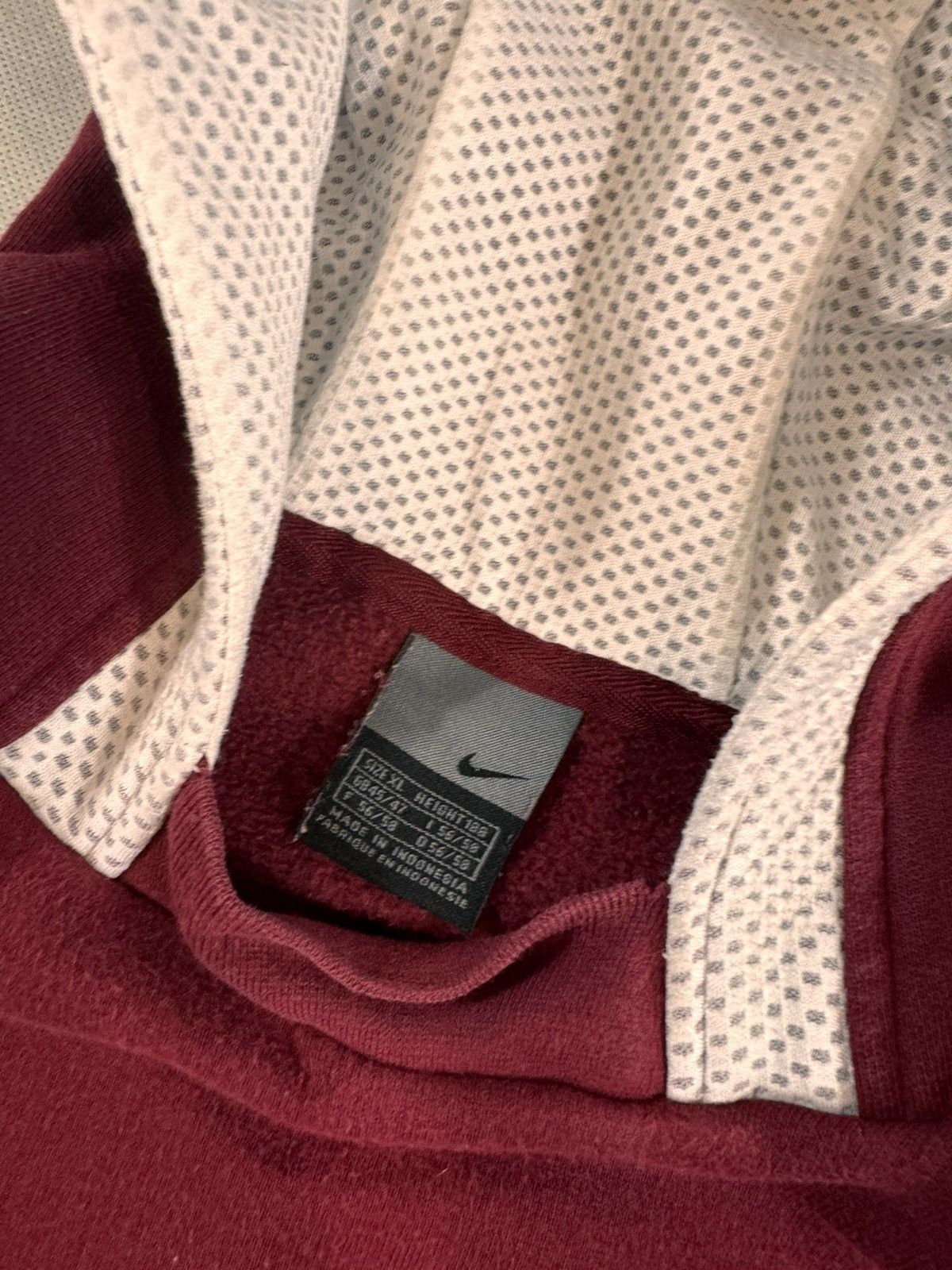 Nike × Vintage NIKE VINTAGE BASIC LOGO OVERSIZE BOXY HOODIE Size US XL / EU 56 / 4 - 6 Thumbnail