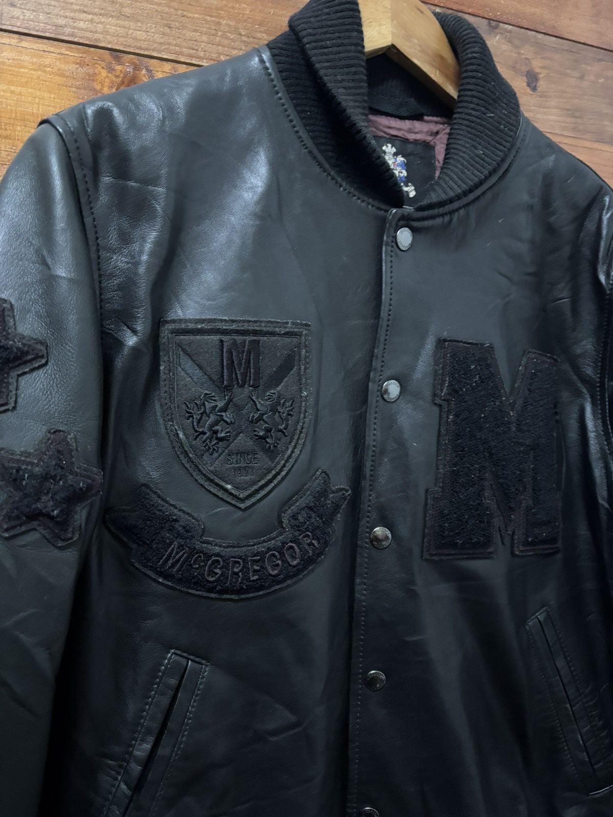 McGregor Vintage mcgregor 50th anniversary varsity leather jackeet Size US M / EU 48-50 / 2 - 5 Thumbnail