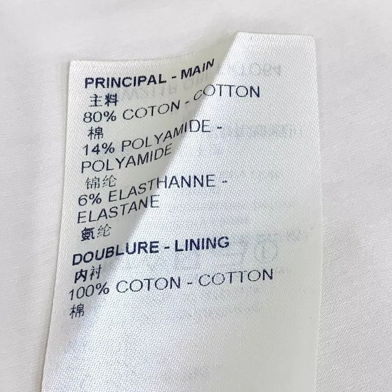 Louis Vuitton Louis Vuitton White Cotton Long Sleeve Shirt -2505 Size S / US 4 / IT 40 - 8 Thumbnail