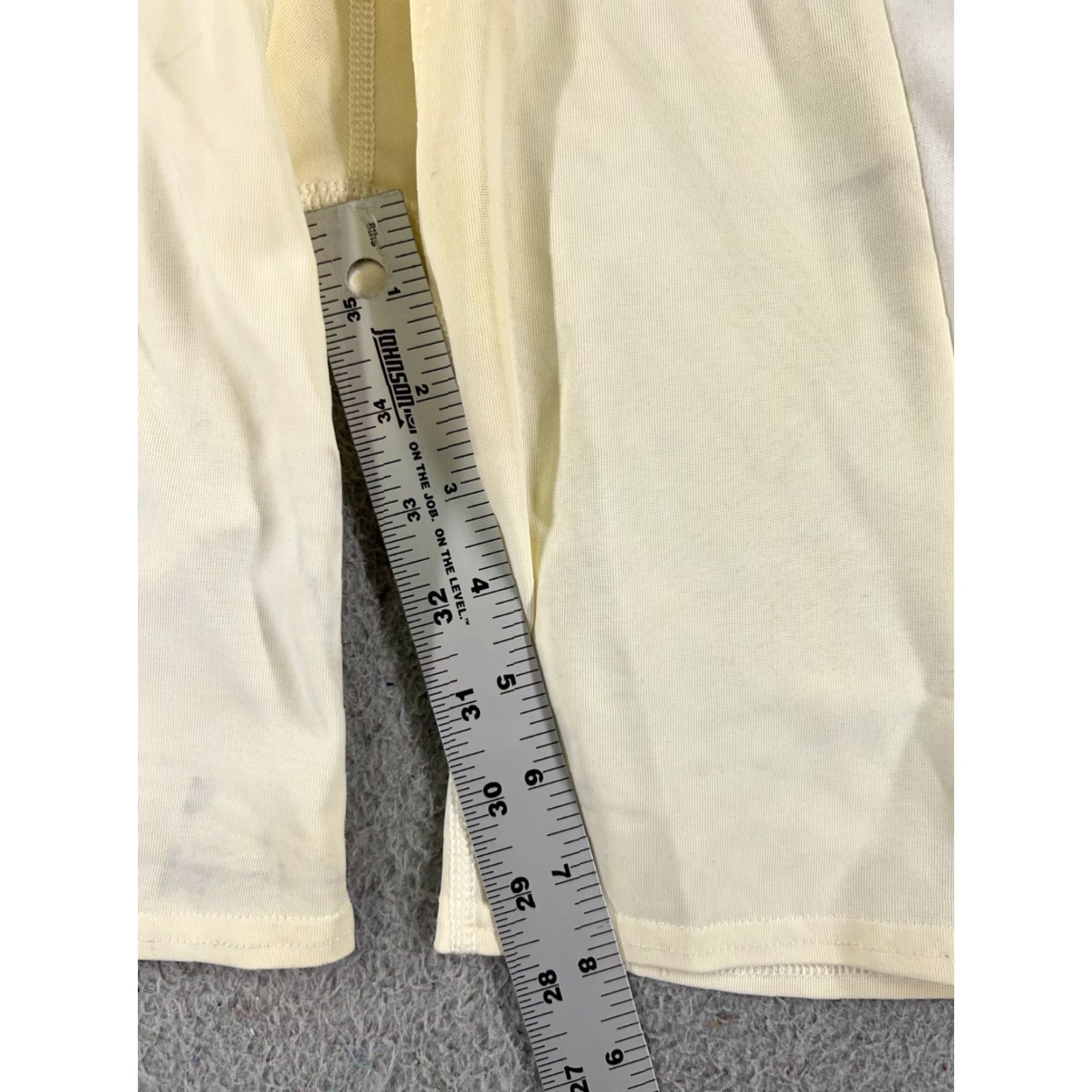Vintage VINTAGE Diamond Sliding Shorts Adult XL White Padded US Made Compression Sports Size US 36 / EU 52 - 7 Thumbnail