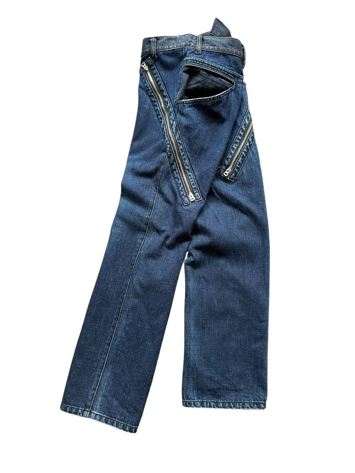 Japanese Brand Bloomy Asterisk hybrid indigo dyed denim Size US 31 - 3 Thumbnail