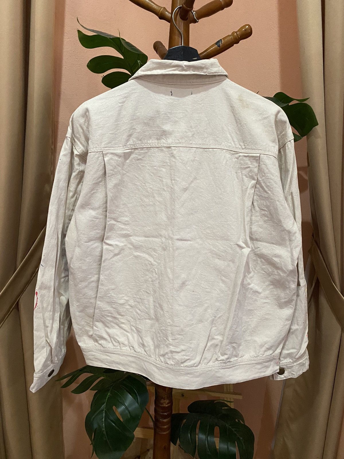 URBAN RESEARCH DOORS Artistic Splatter Painted Cotton Jacket by Urban Research Size US M / EU 48-50 / 2 - 7 Thumbnail