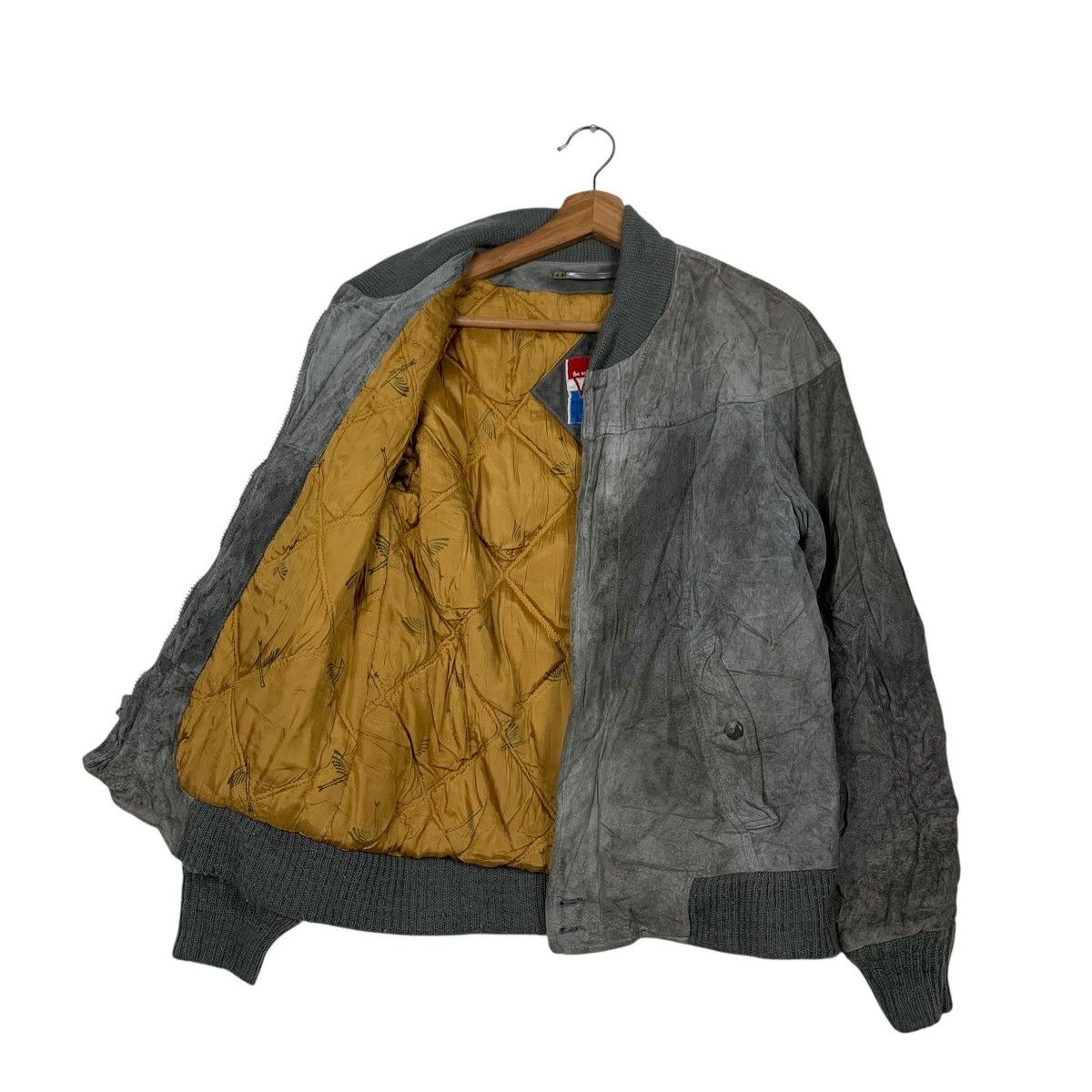Catalina CATALINA Leather Varsity Bomber Jacket #2181-C96 Size US XS / EU 42 / 0 - 9 Thumbnail