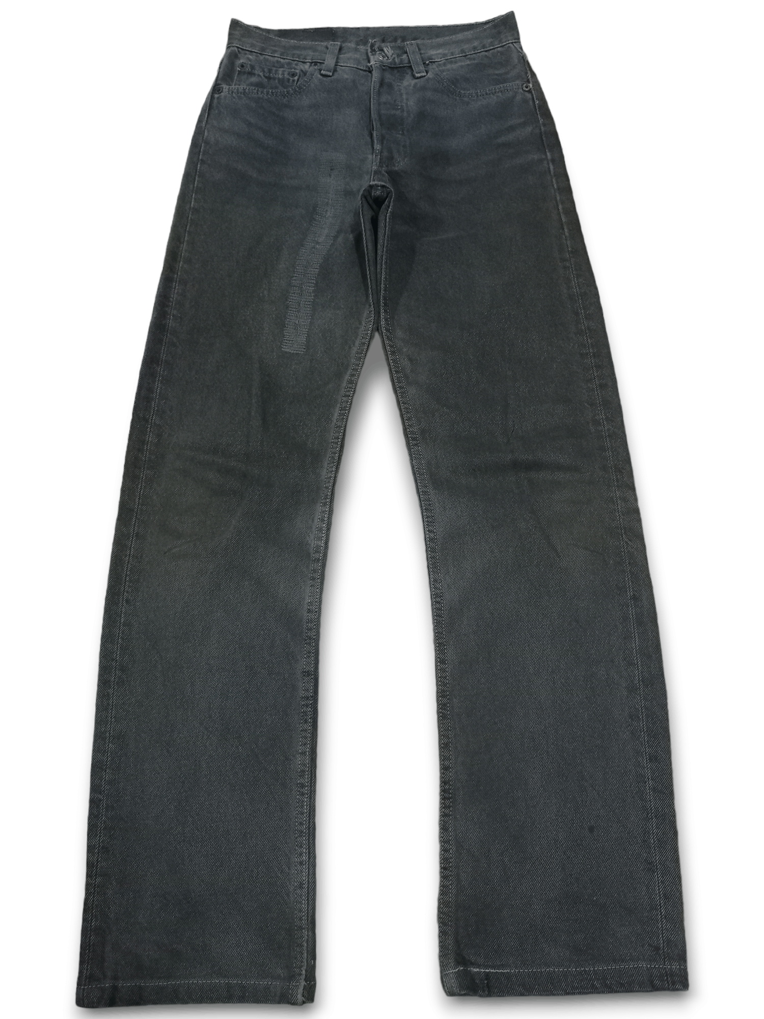 image of Vintage 90's Levis 501 Grey Mud Distressed Style Jeans, Men's (Size 27)