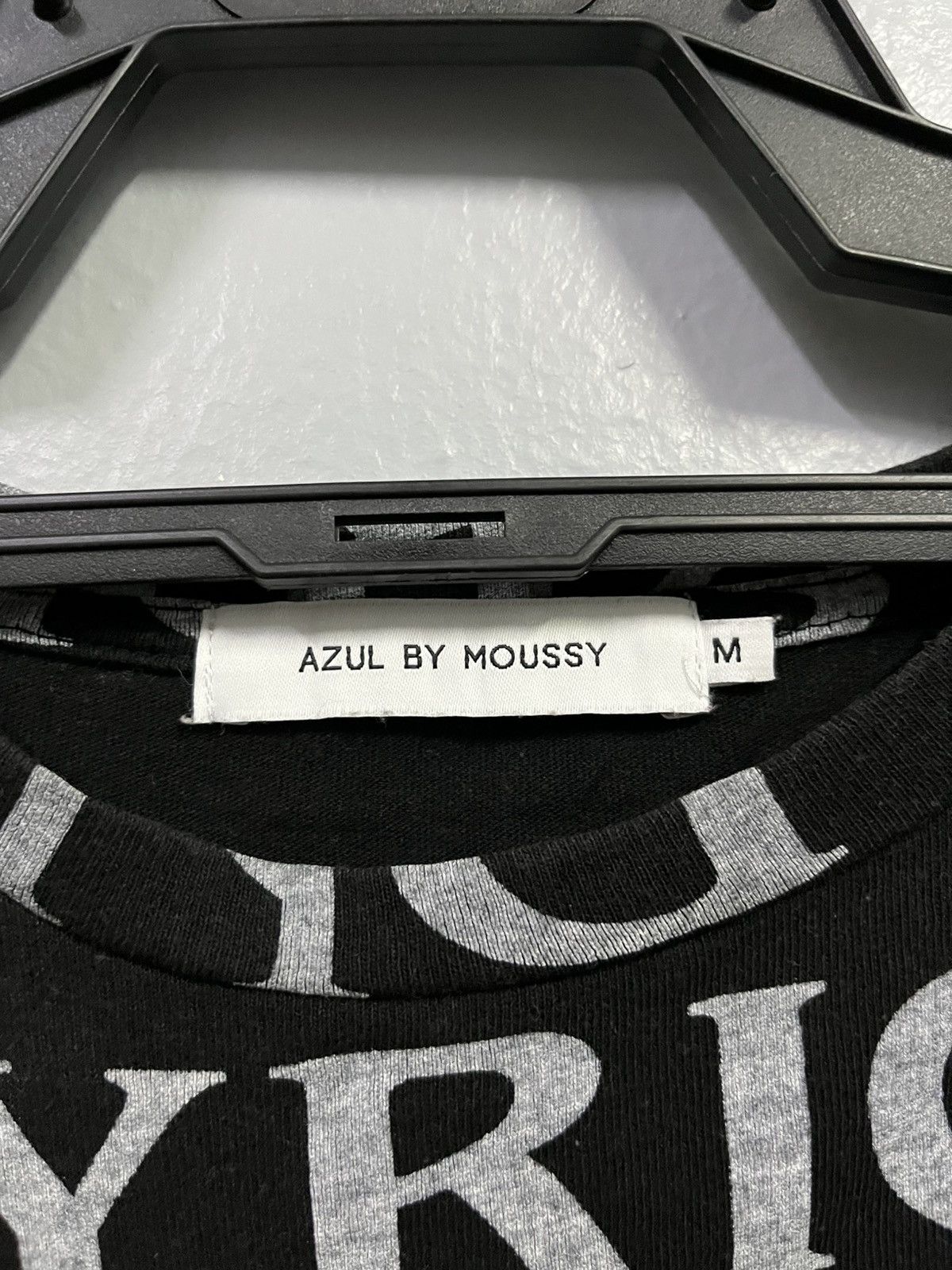 Japanese Brand lyric song azul by moussy tee Size US XL / EU 56 / 4 - 6 Thumbnail