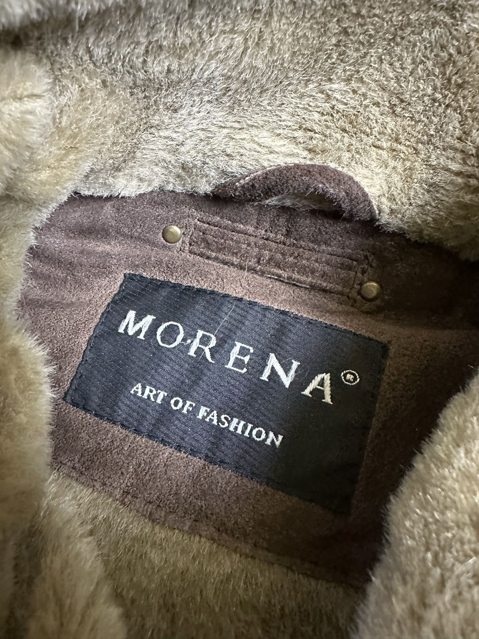 90s Vintage Sheepskin Leather Bomber Boxy Jacket