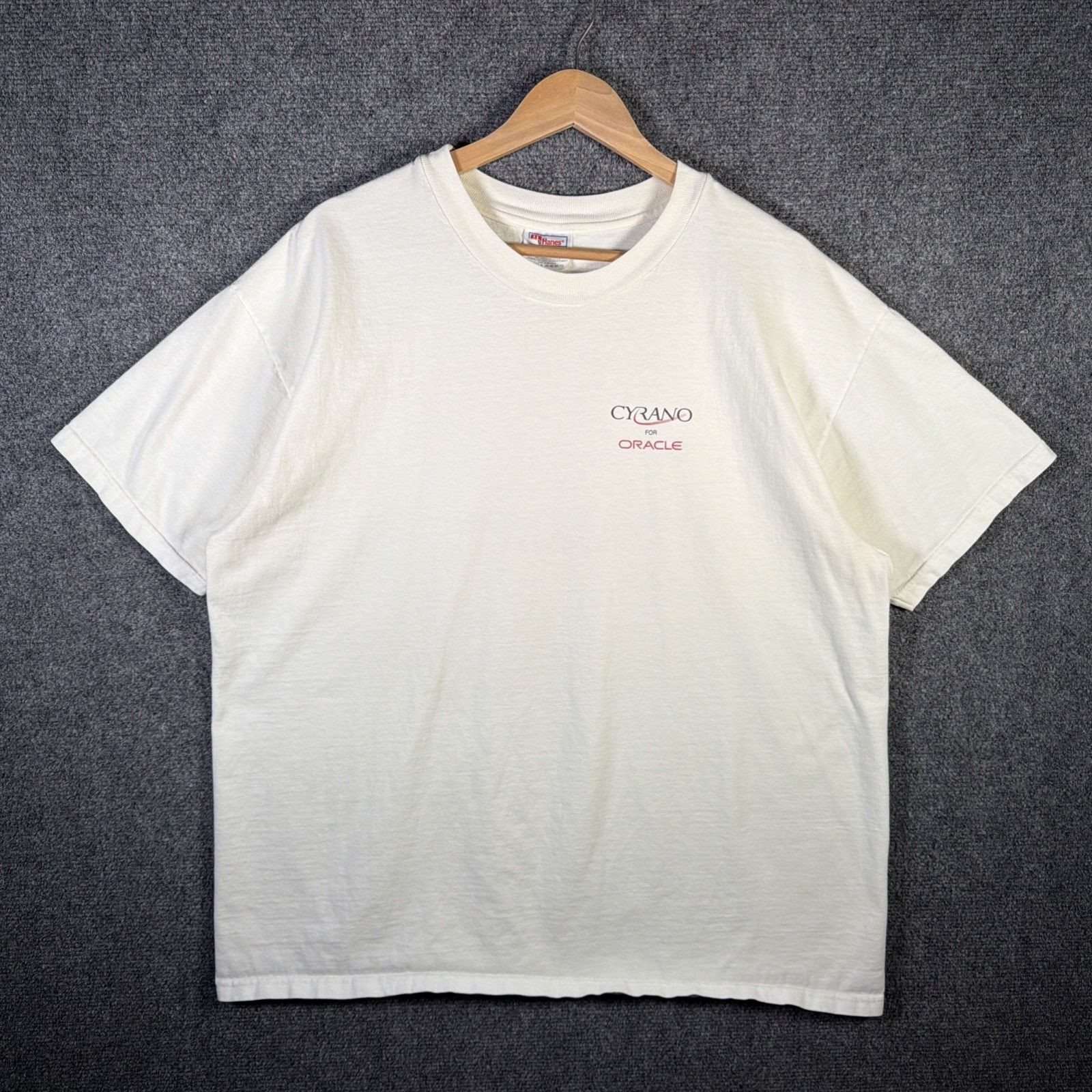 Vintage Vintage Lamborghini Shirt Mens XL White 90s Tech Software Size US XL / EU 56 / 4 - 2 Thumbnail