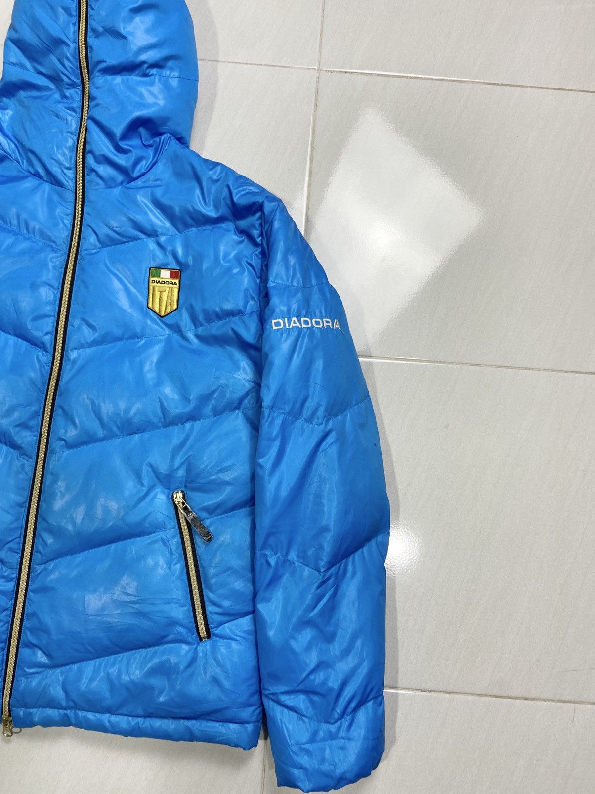 Diadora Diadora down puffer full zipper jacket Size US M / EU 48-50 / 2 - 9 Thumbnail