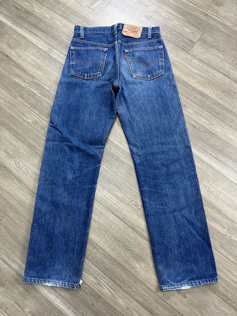 Levi's Vintage Clothing 🇺🇸1990s Vintage Levis 501XX 30x32 Straight Leg Blue Jeans Size US 29 - 18 Thumbnail