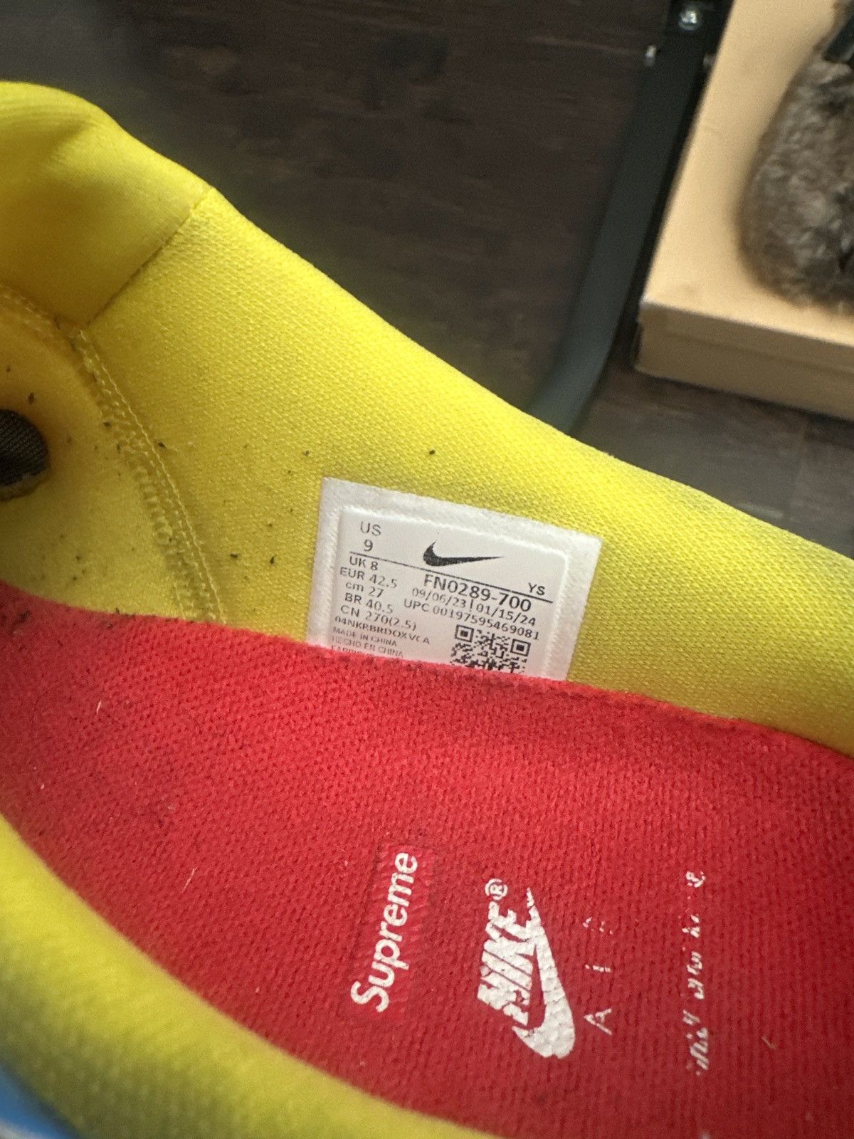 Nike × Supreme NikexSupreme Clogposite Size US 9 / EU 42 - 7 Thumbnail