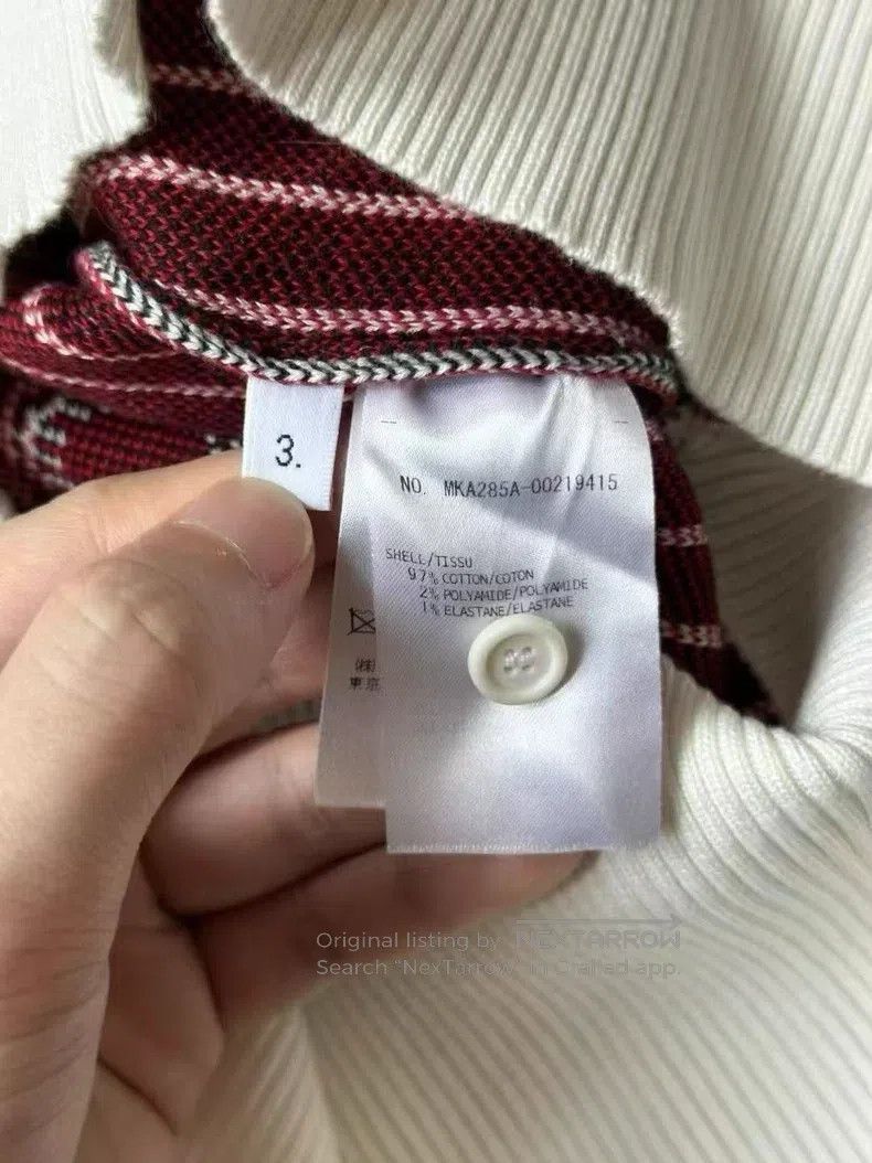 Thom Browne Thom Browne Sweater Size US L / EU 52-54 / 3 - 4 Thumbnail
