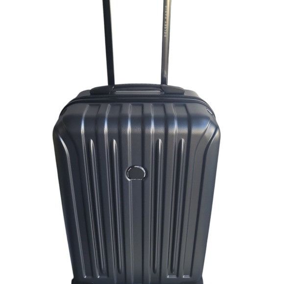 New Delsey Paris Accelerate Black Hardshell Carry-On Luggage