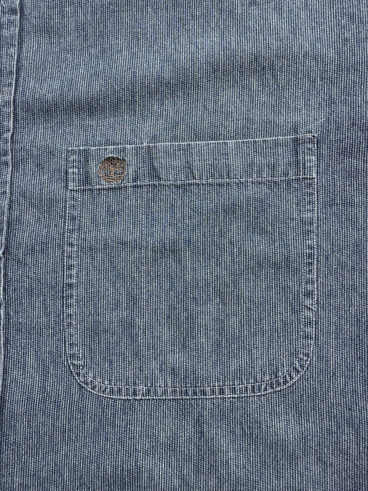Timberland Vintage Timberland Denim Shirt Size US XL / EU 56 / 4 - 15 Thumbnail