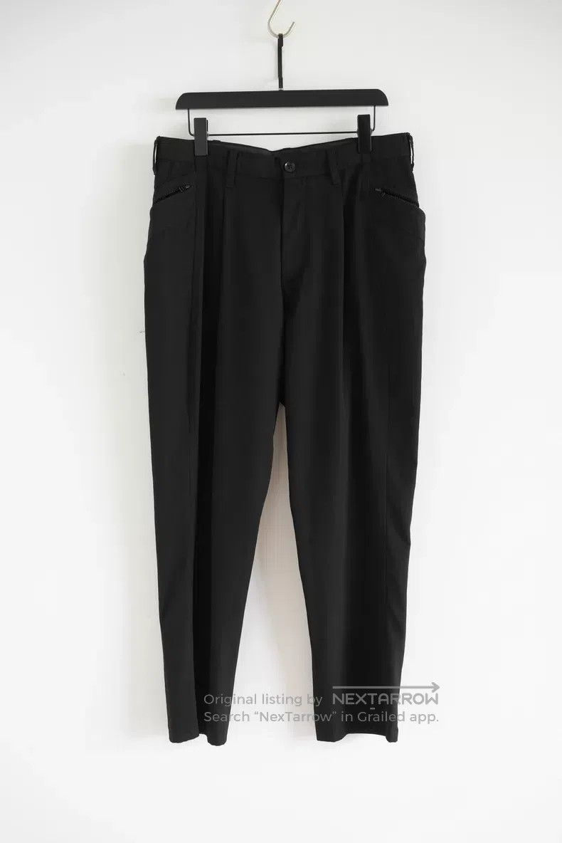 Yohji Yamamoto Yohji Yamamoto size 3 13aw side zip wool trousers Size US 30 / EU 46 - 1 Thumbnail