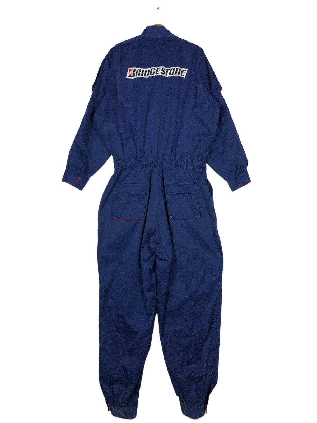 Japanese Brand 🔥90’s Vintage Overall Racing Sports Bridgestone Racing Size US 36 / EU 52 - 8 Thumbnail