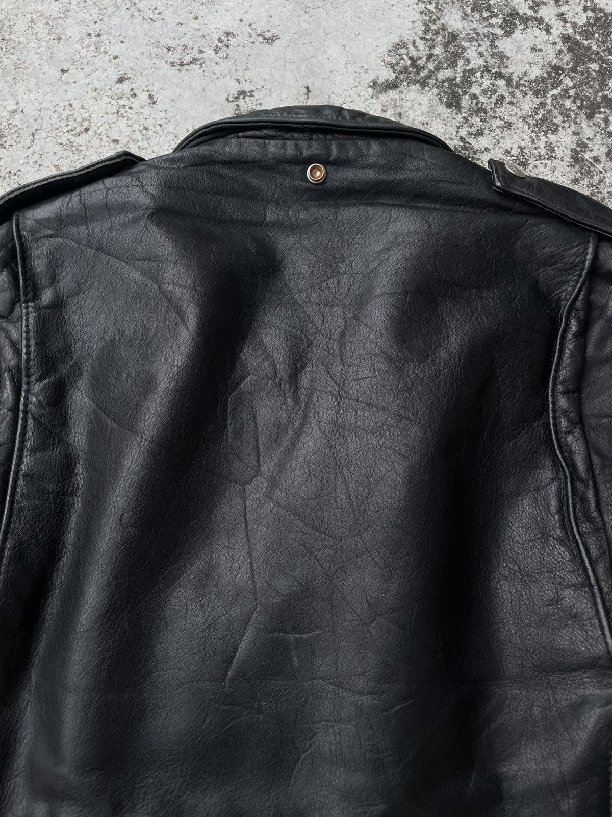 Schott Vintage Schott Perfecto 118 Leather Biker Jacket Size US S / EU 44-46 / 1 - 14 Thumbnail