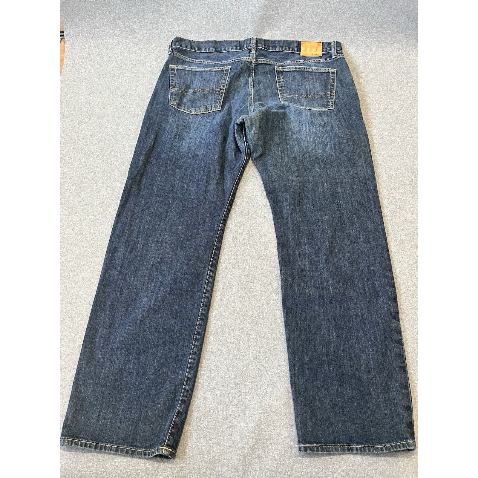Lucky Brand Lucky Brand Jeans Men 40x32 Blue Medium Wash Cotton Stretch Size US 40 / EU 56 - 2 Thumbnail