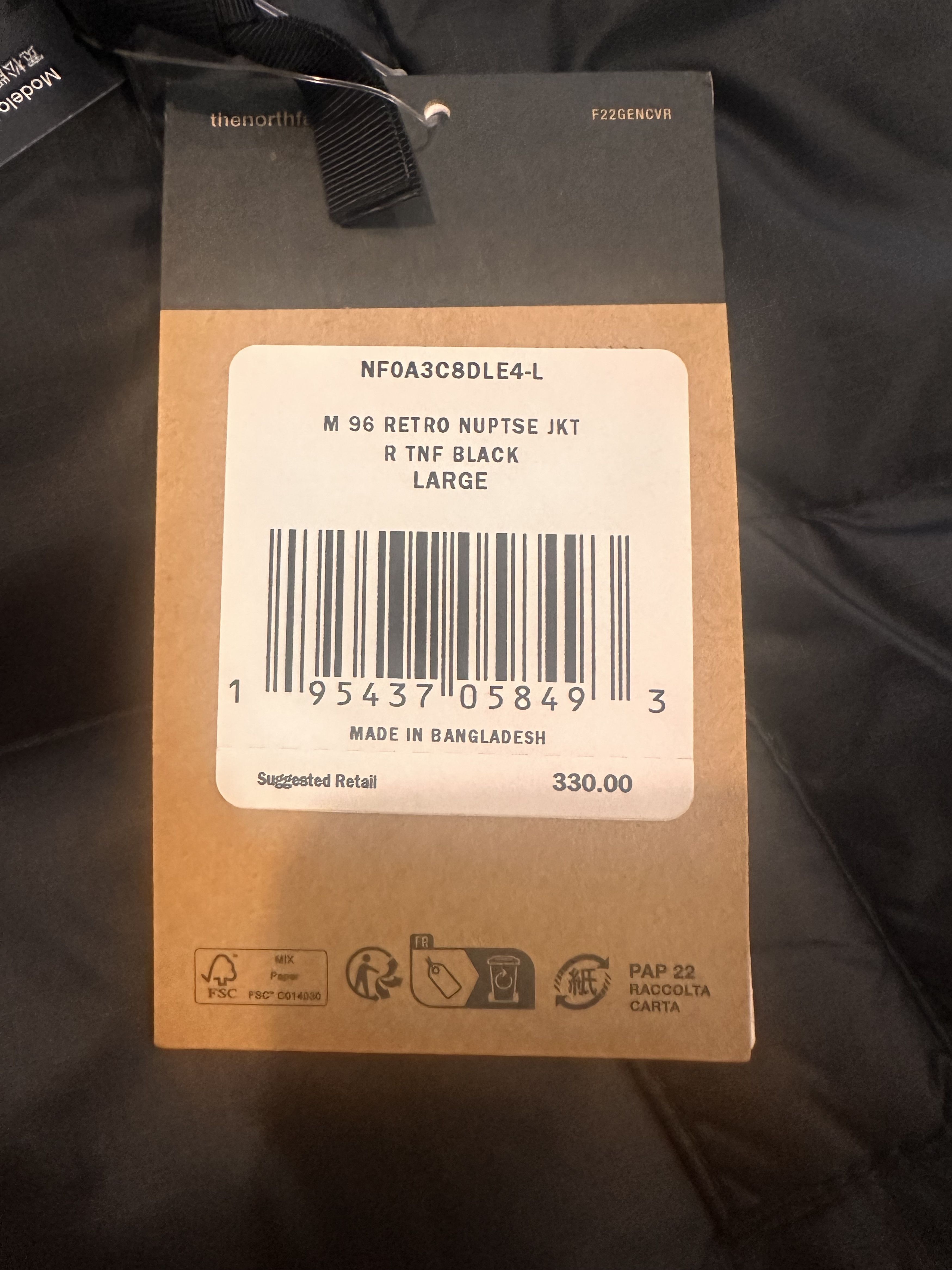 The North Face 1996 North Face Retro Nupste Size US S / EU 44-46 / 1 - 3 Thumbnail