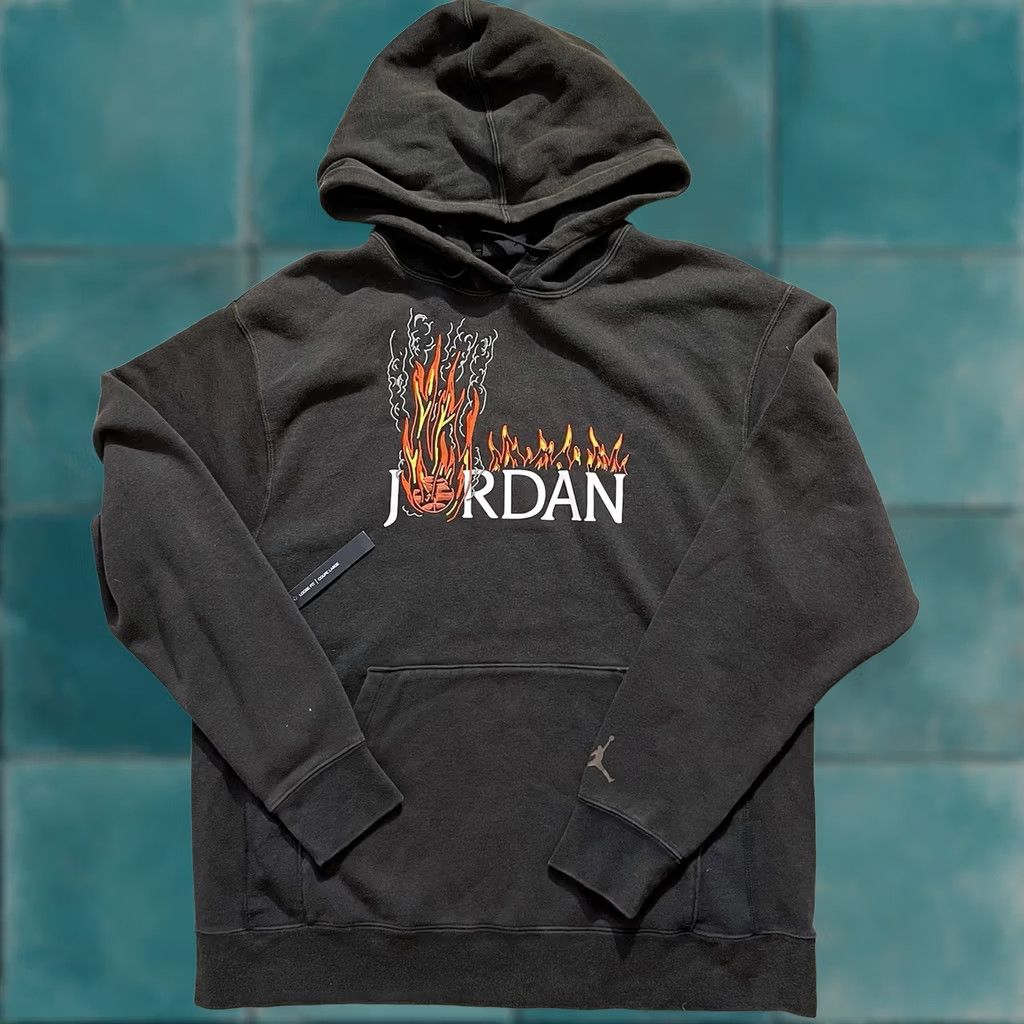 Jordan Brand  Nike  Travis Scott Travis Scott X MJ Fleece hoodie | Grailed