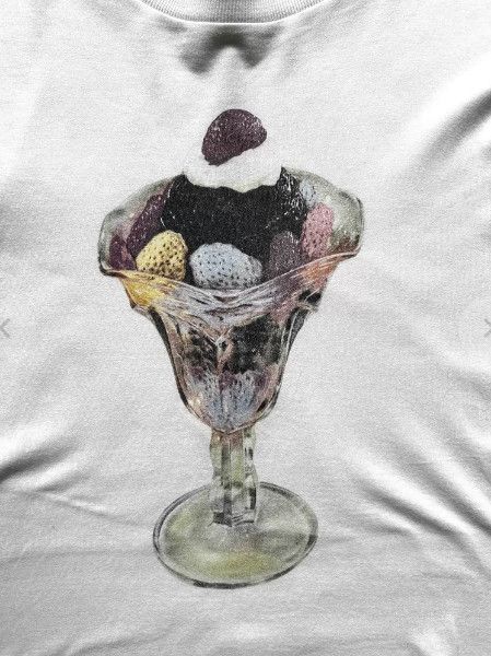 Number (N)ine Number (N)ine 2009 Magazine Featured Ice Cream Print T-Shirt Size US L / EU 52-54 / 3 - 4 Thumbnail