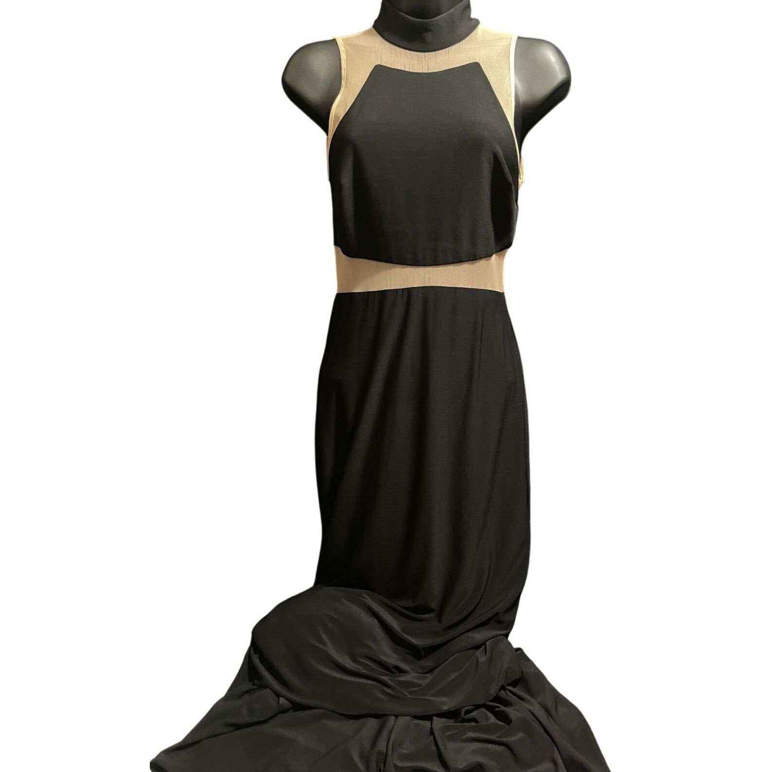 aqua black dress Dresses Plunging V Aqua Womens Lace Midi Slip