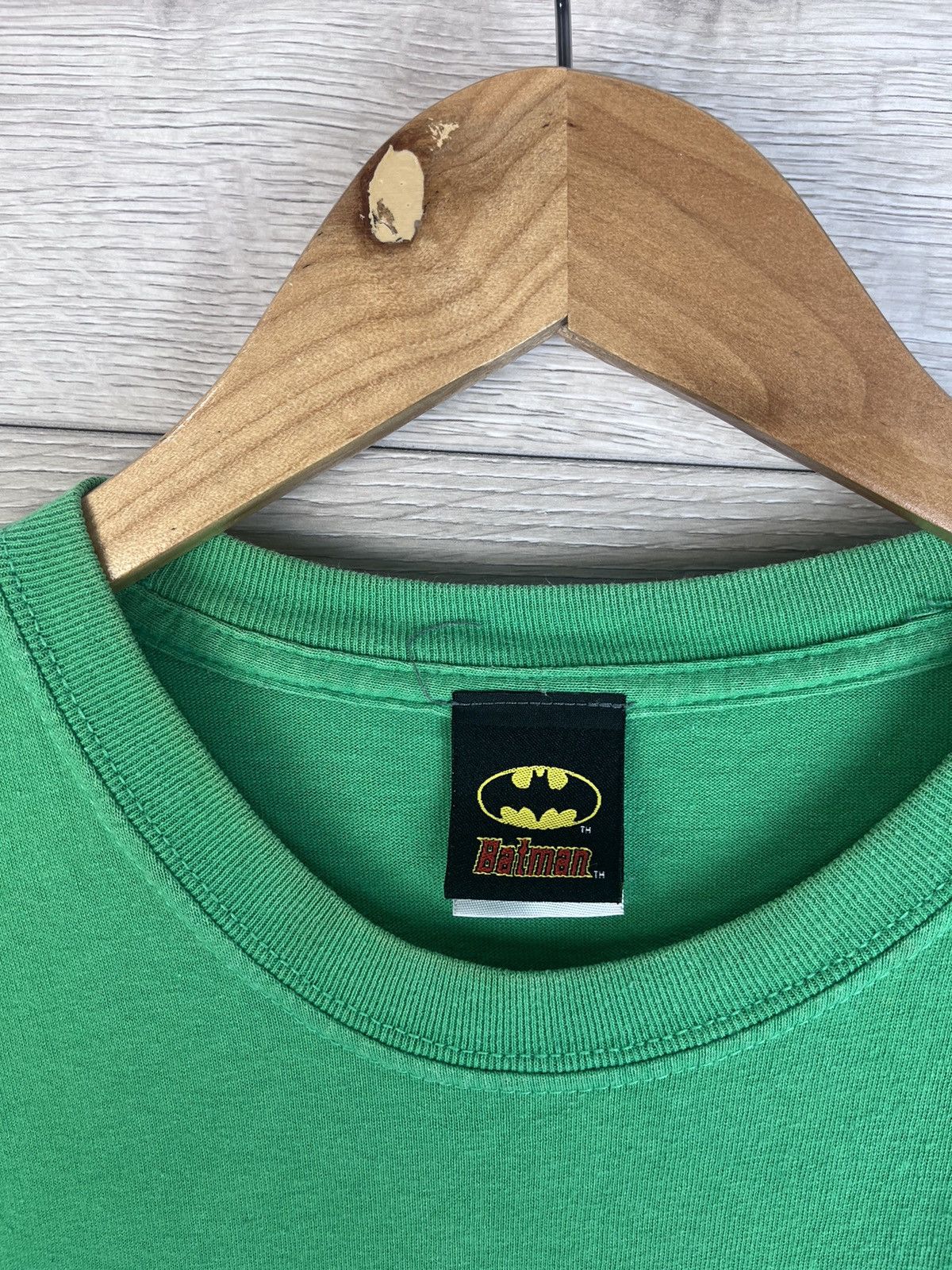 Fruit Of The Loom Vintage men's merch Batman t-shirt 2008s size M Size US M / EU 48-50 / 2 - 6 Thumbnail