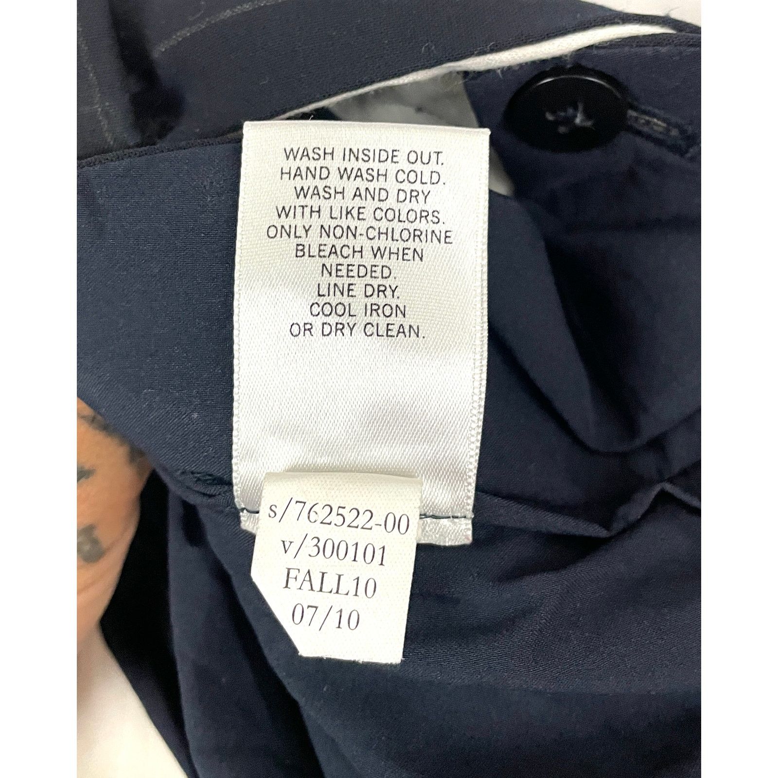 Banana Republic Banana Republic Pants Black Size 10R Wool Blend Lined Size 32" / US 10 / IT 46 - 8 Thumbnail