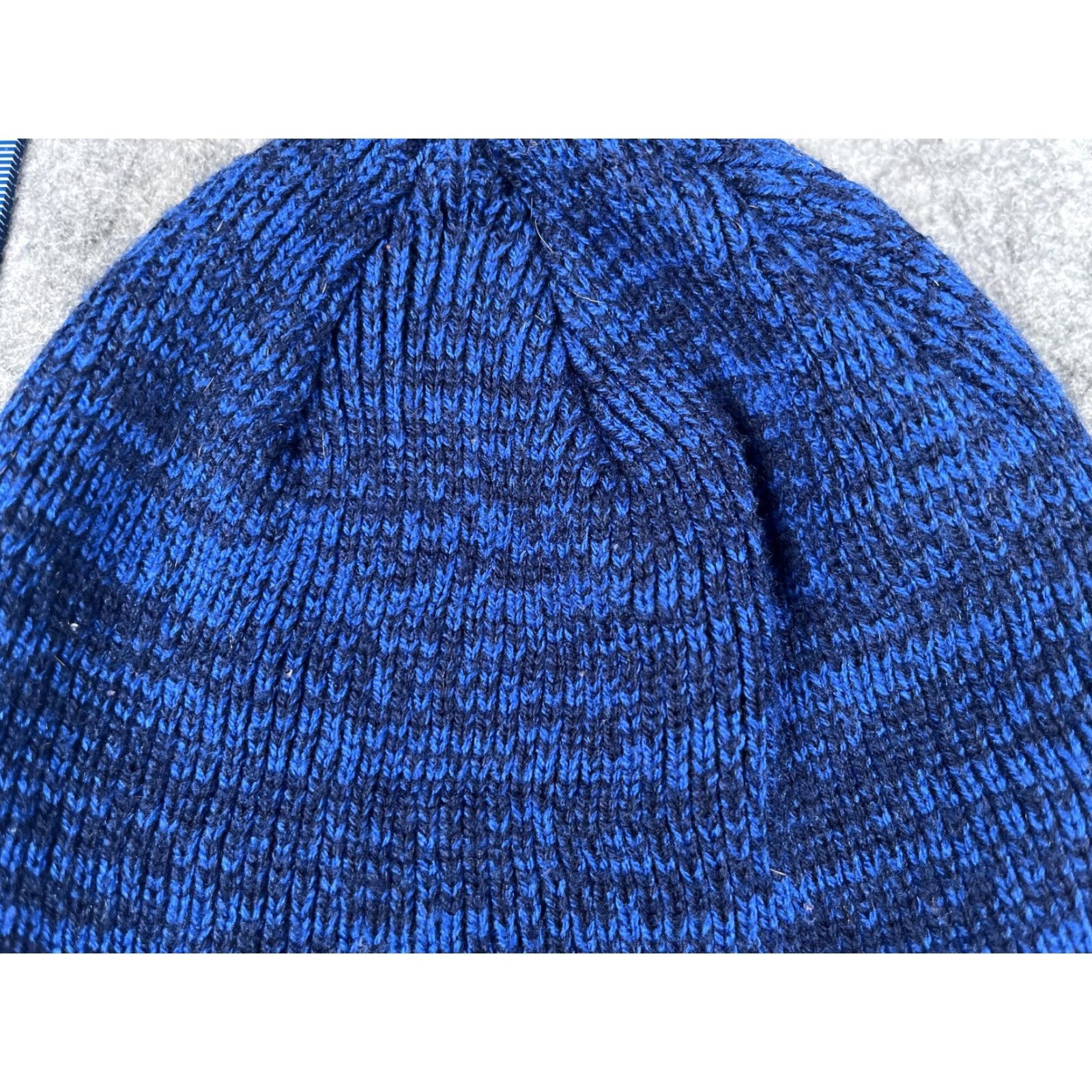 Vintage Dog Walker Hat Beanie Mens One Size Blue Knit Stretch Winter Logo Casual Size ONE SIZE - 3 Thumbnail