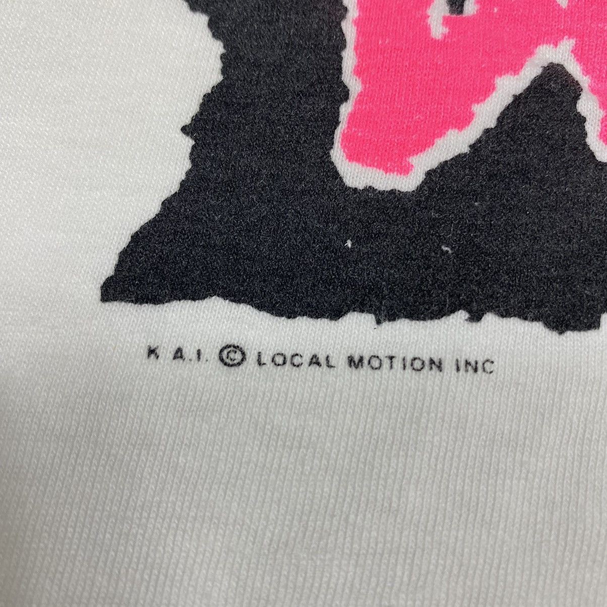 Vintage Vintage 90's LOCAL MOTION HAWAII Art Of Beach Surf Tee Size US XL / EU 56 / 4 - 4 Thumbnail