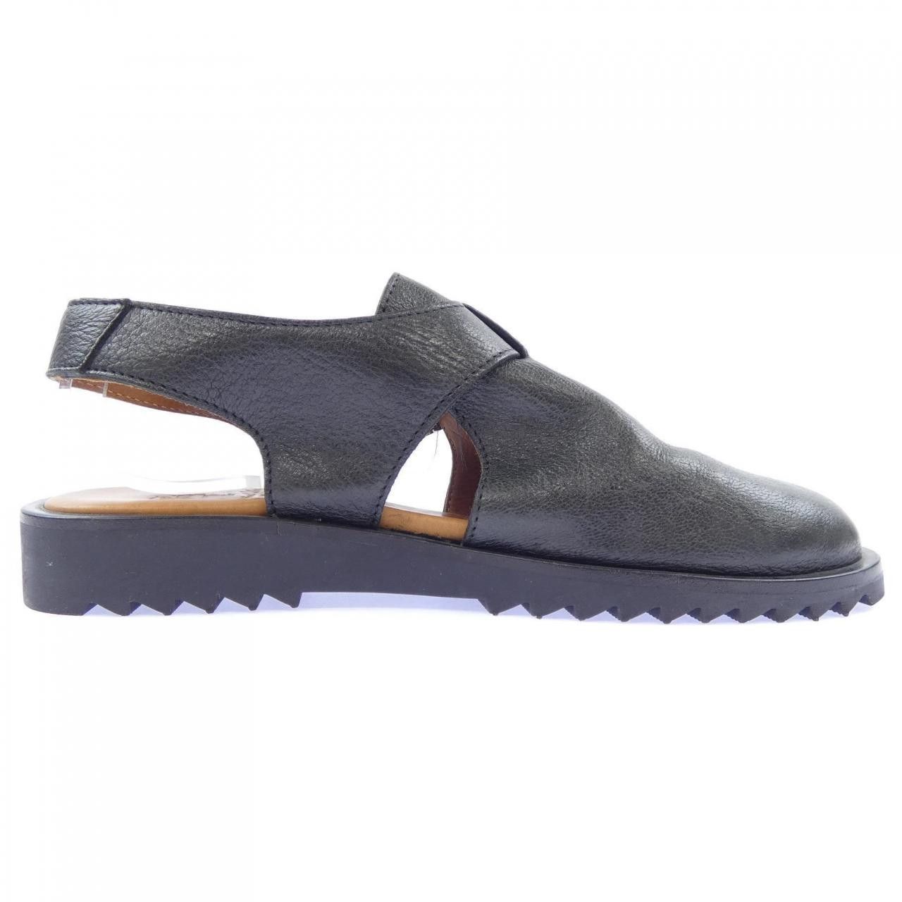 Paraboot Paraboot Paraboot Leather Sandals Leather Shoes DUTY FREE for USA Size ONE SIZE - 1 Thumbnail