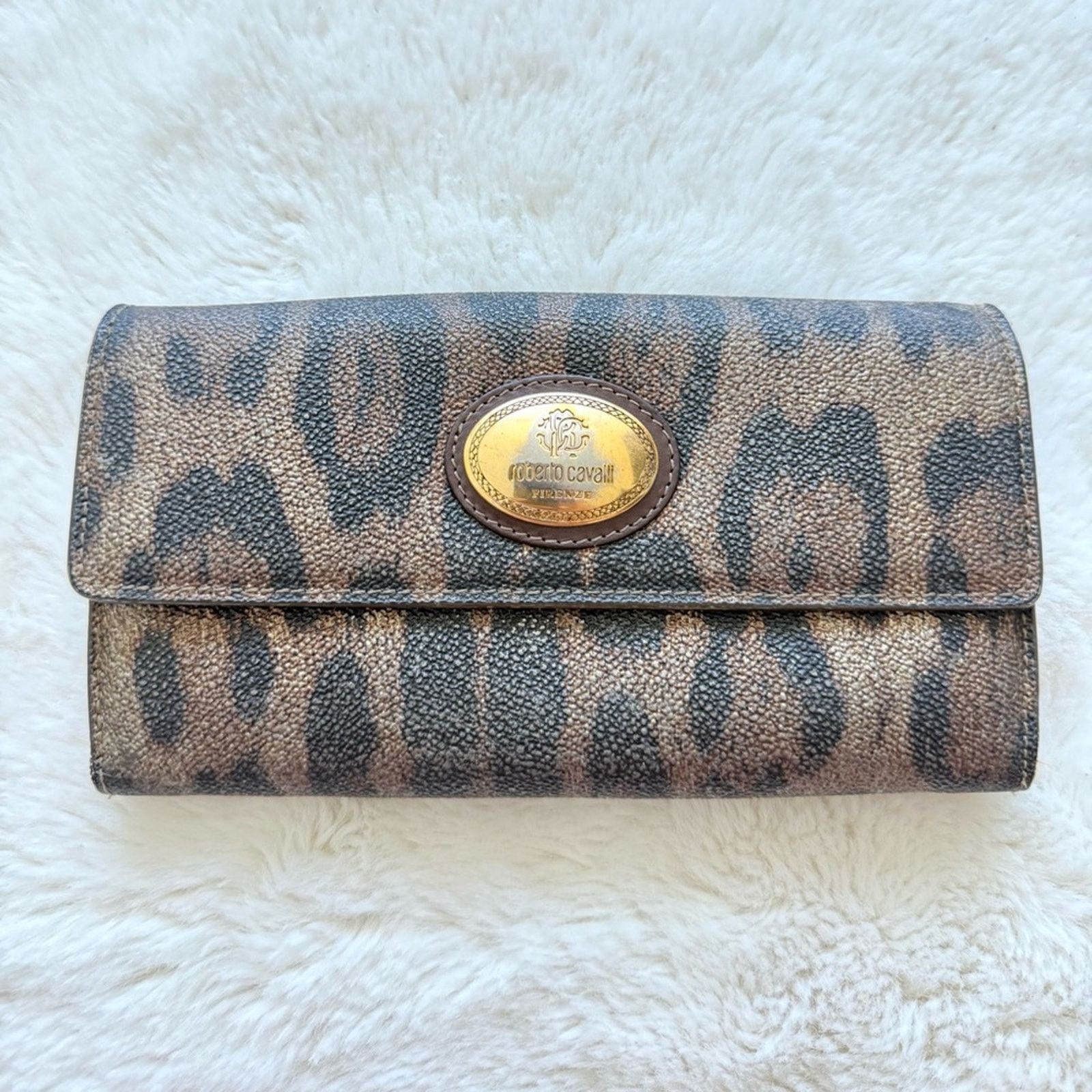 Roberto Cavalli Vintage Roberto Cavalli vegan leather wallet Authentic Size ONE SIZE - 1 Thumbnail