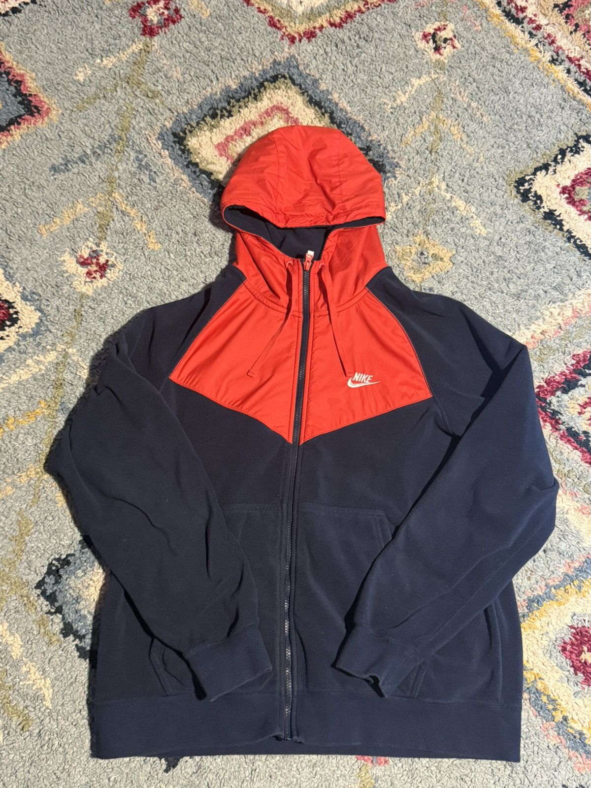 Nike Nike Zip Up Hoodie Size US L / EU 52-54 / 3 - 1 Thumbnail