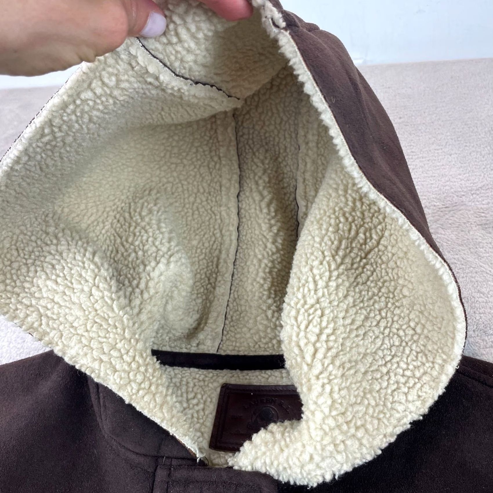 Ralph Lauren VINTAGE Lauren Ralph Lauren Coat Jacket Women Small Chocolate Brown Toggle Hooded LRL Coat Size S / US 4 / IT 40 - 7 Thumbnail