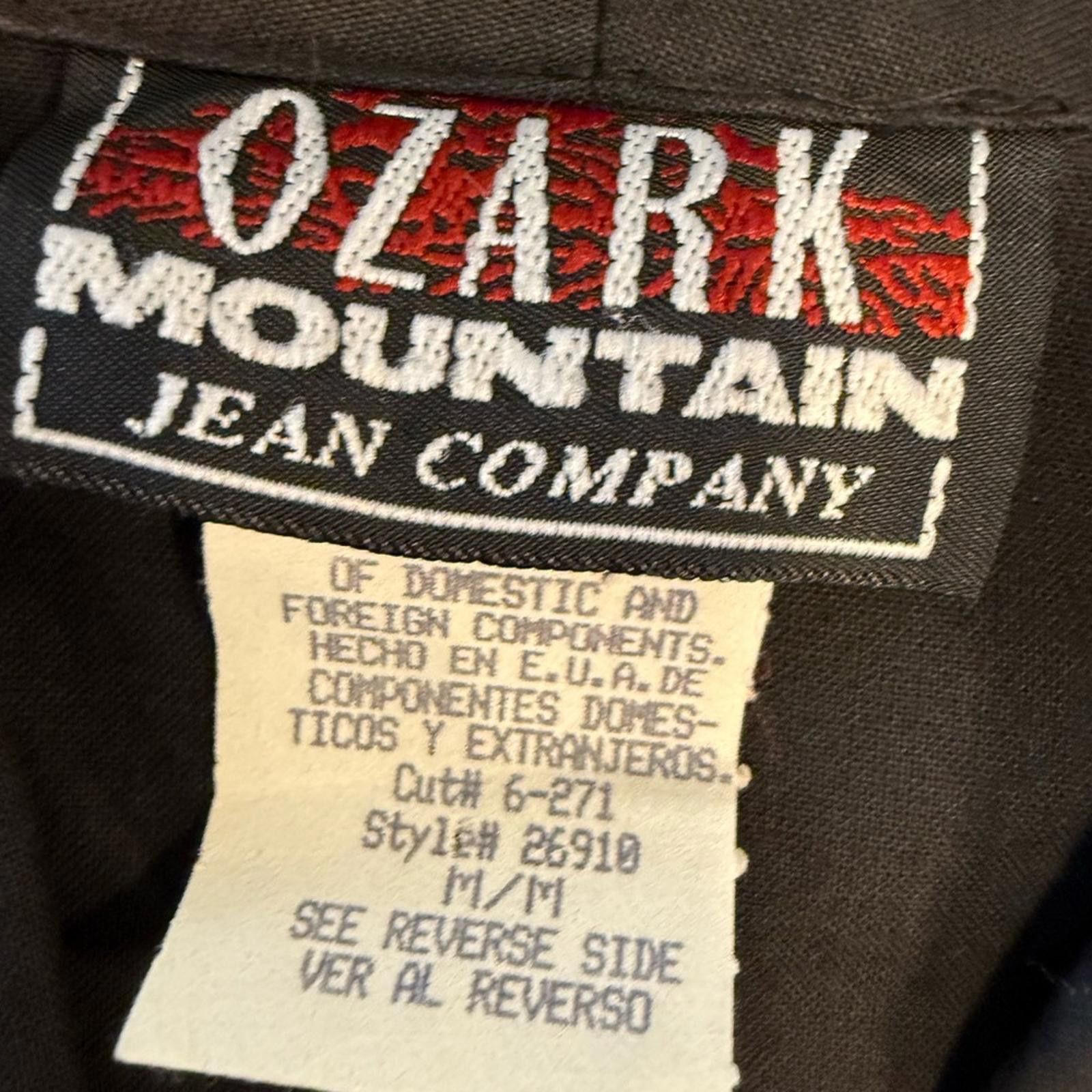 Other Ozark Mountain vintage western black teal button up top SZ M Size M / US 6-8 / IT 42-44 - 5 Thumbnail