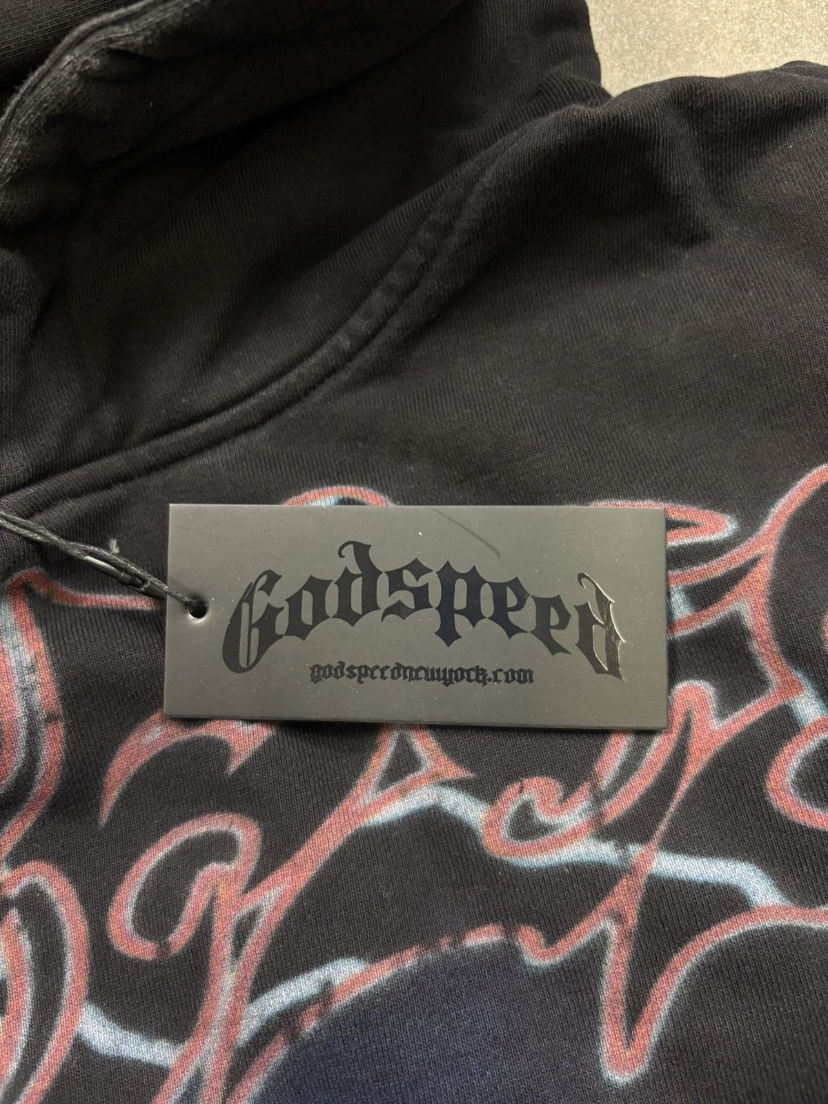 Godspeed Godspeed Pitstop Hoodie, Washed Black Size US L / EU 52-54 / 3 - 9 Thumbnail
