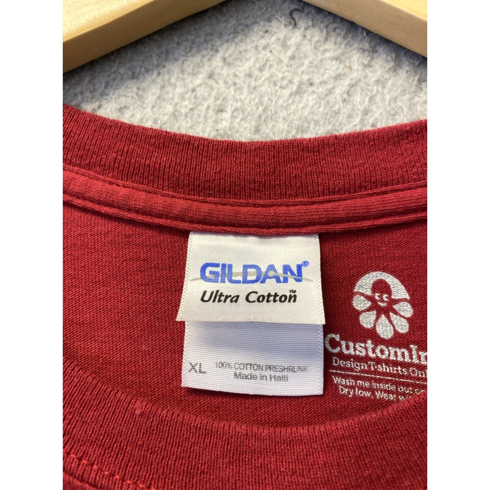 Gildan VINTAGE Gildan Kappa League Graphic Print T-Shirt Unisex XL Red Cotton 2020s Mens Size US XL / EU 56 / 4 - 3 Thumbnail