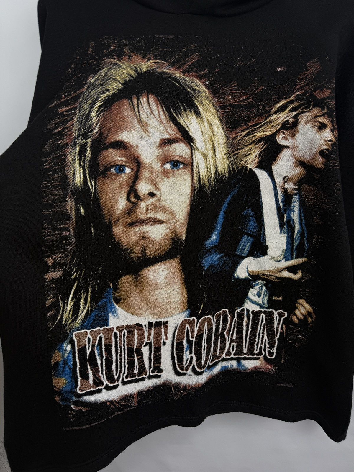 Nirvana 🇺🇸 Vintage 90s Kurt Cobain Nirvana Hoodie Rare Retro Size US L / EU 52-54 / 3 - 4 Thumbnail