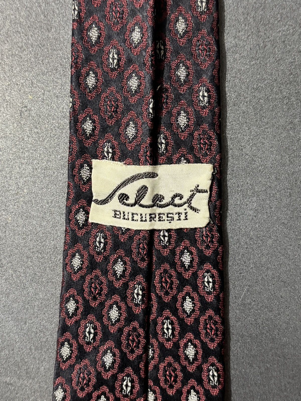 Vintage True Vintage Necktie Patterned Tie Select 1940s 1950s 1960s Size ONE SIZE - 4 Thumbnail
