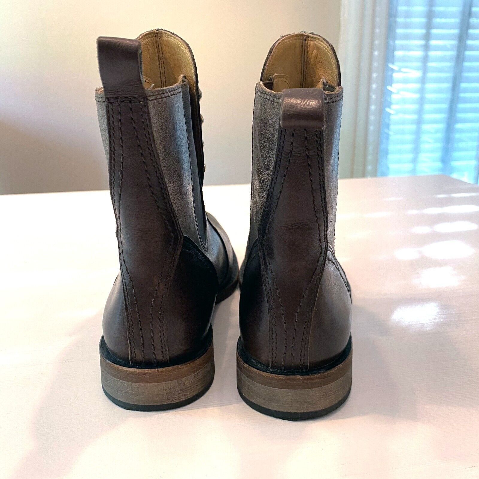 Lucchese Lucchese Women's Calf Short Riding Boots Size 7.5 M Size US 7.5 / IT 37.5 - 7 Thumbnail